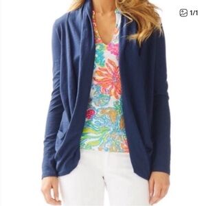 Navy Lilly Pulitzer Cardigan